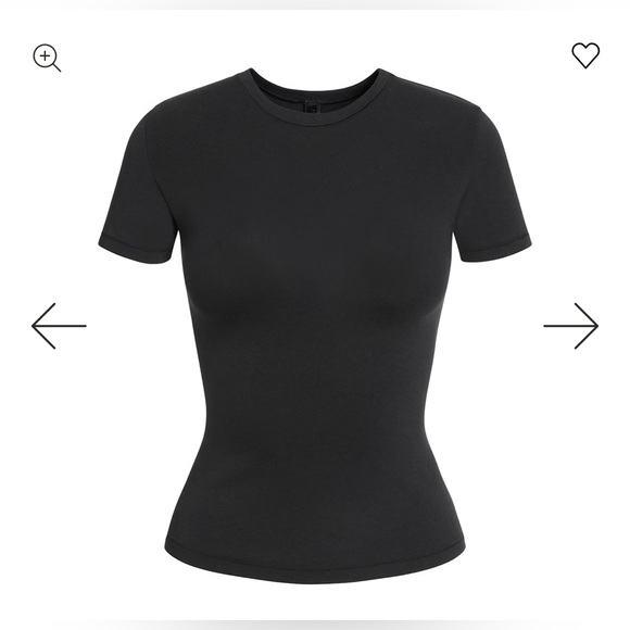 Skims Cotton Jersey T-Shirt - Picture 2 of 5